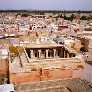 la Medersa Ben Saleh vue de la mosquee